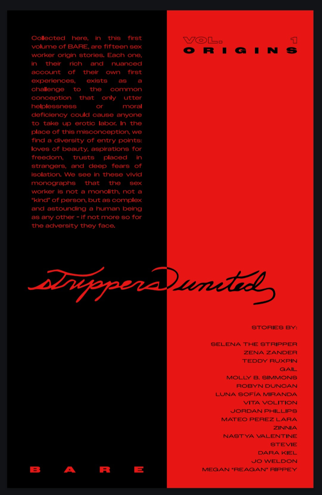 BARE Vol. 1 (Digital Download)